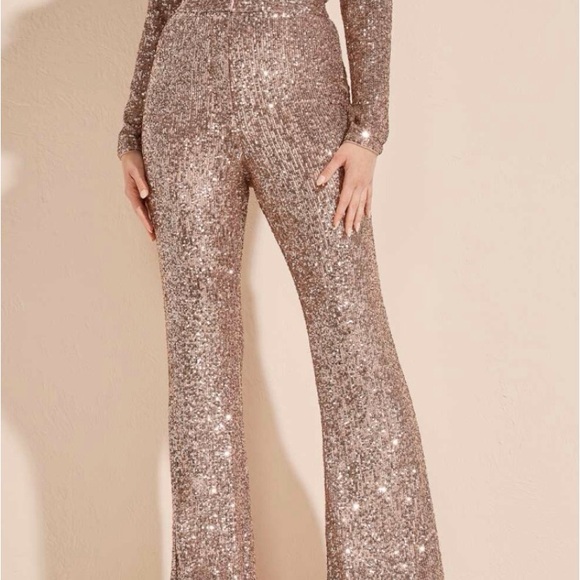 Guess Marciano Moonlight sequin pants NWT - Picture 2 of 9